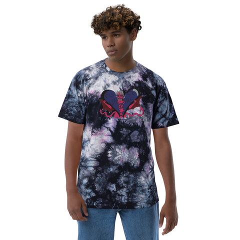 Oversized tie-dye t-shirt