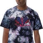 Oversized tie-dye t-shirt