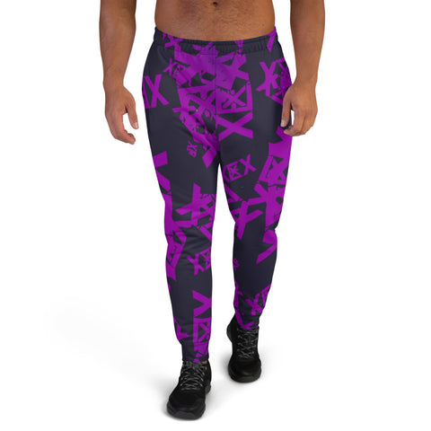 purple xxexplicit Men's Joggers