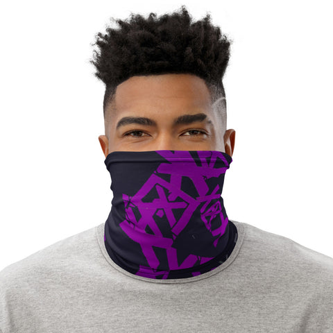 purple xxexplicit Neck Gaiter